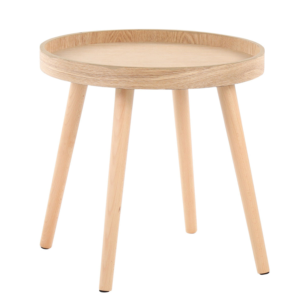 Pebble Wood Side Table Set