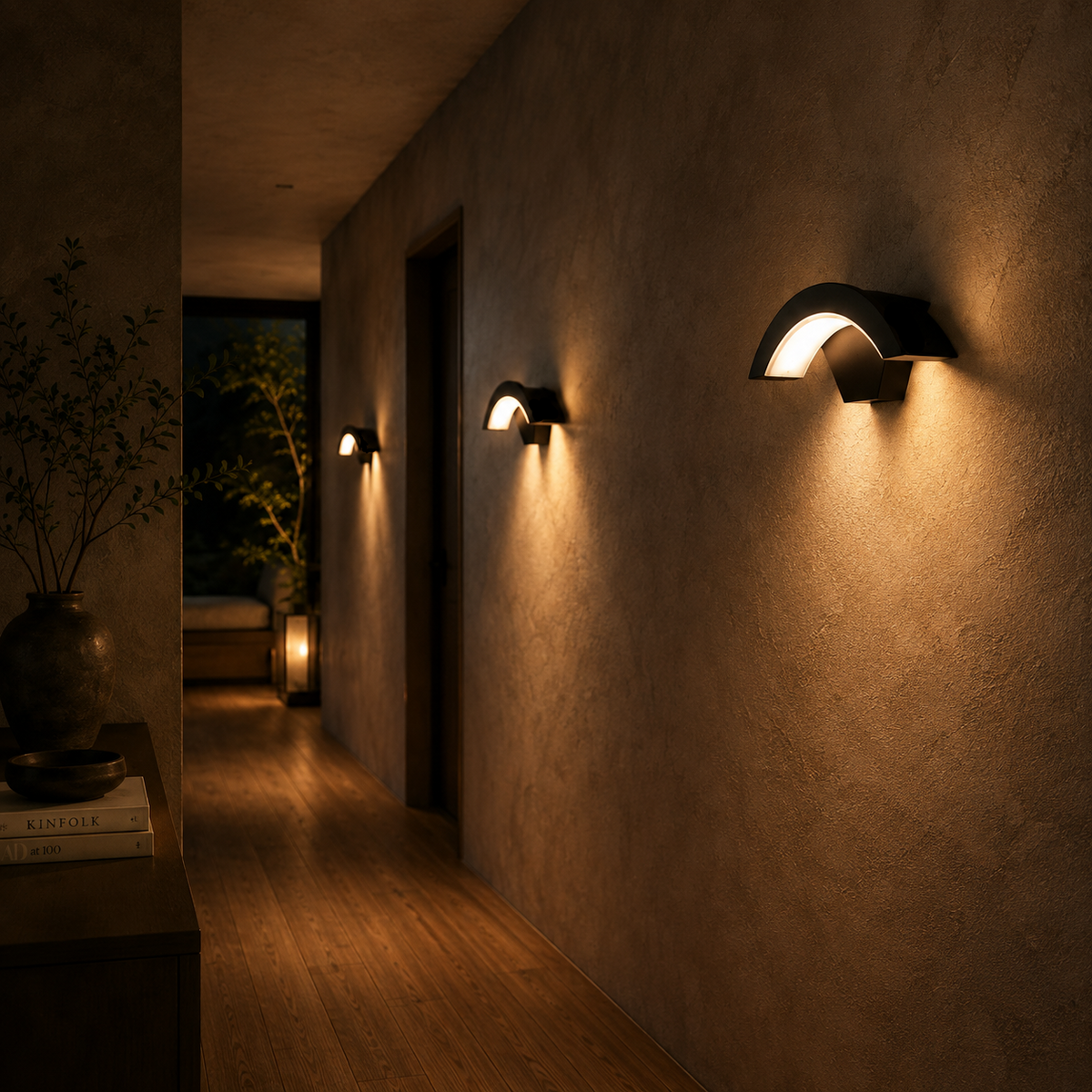 Crescent Wall Light