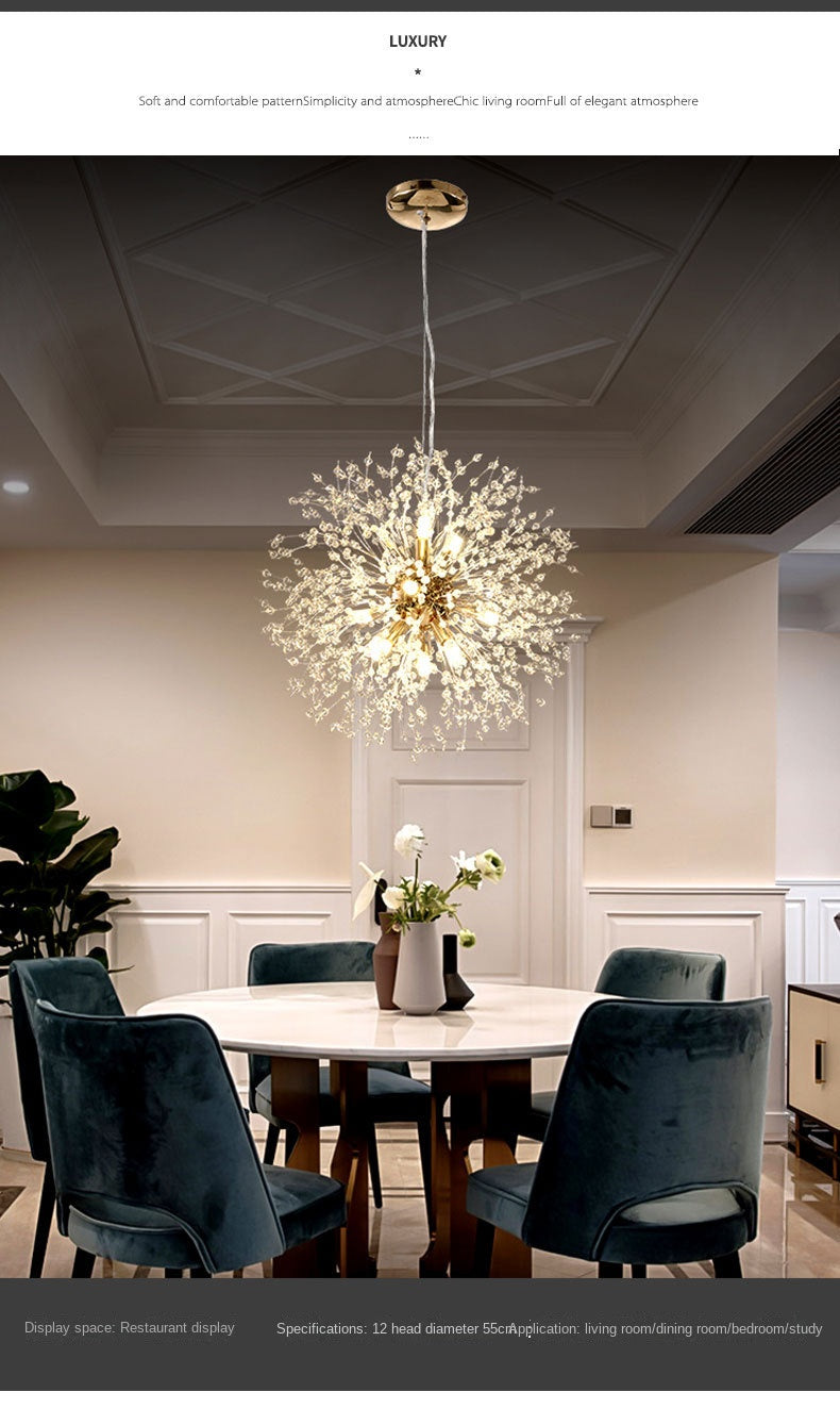 Nordic Creative Dandelion Chandelier