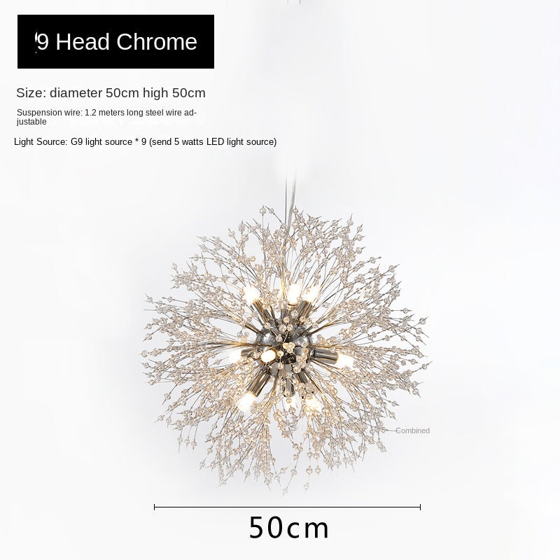 Nordic Creative Dandelion Chandelier