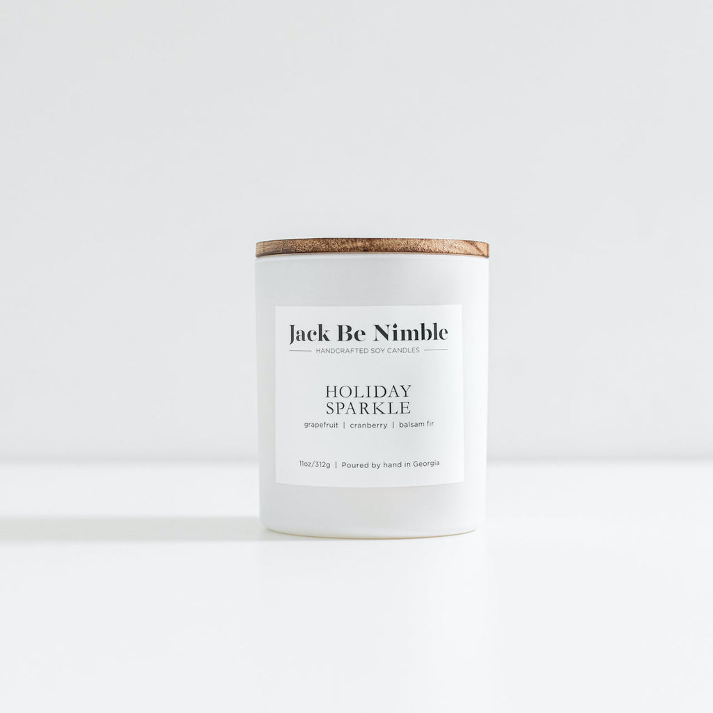 Holiday Sparkle Soy Candle - 11oz