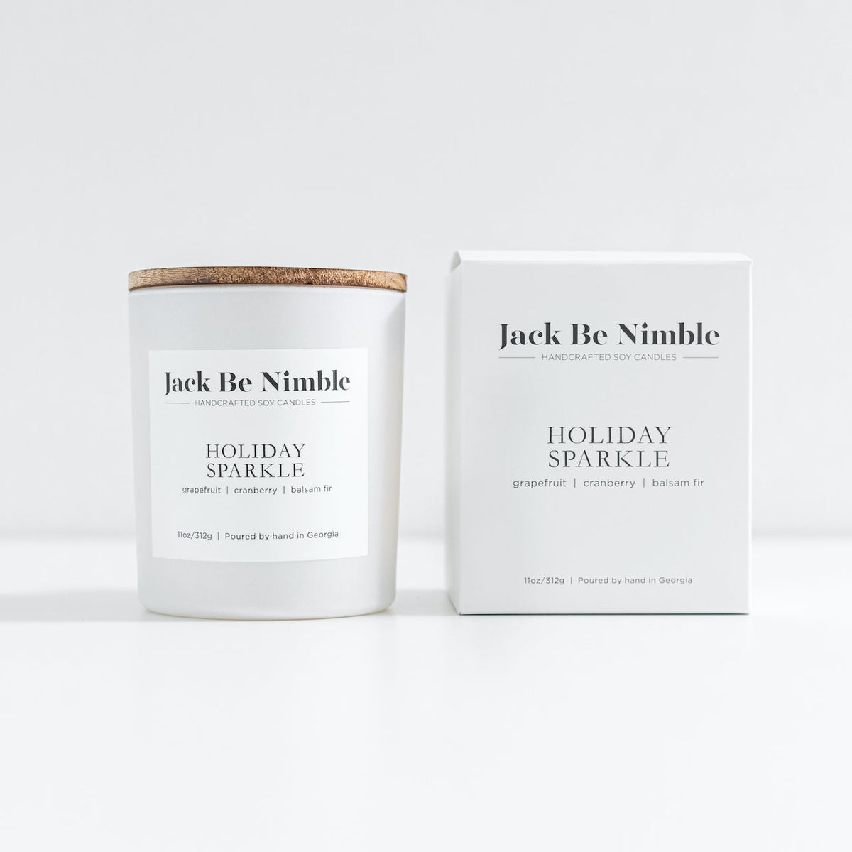 Holiday Sparkle Soy Candle - 11oz