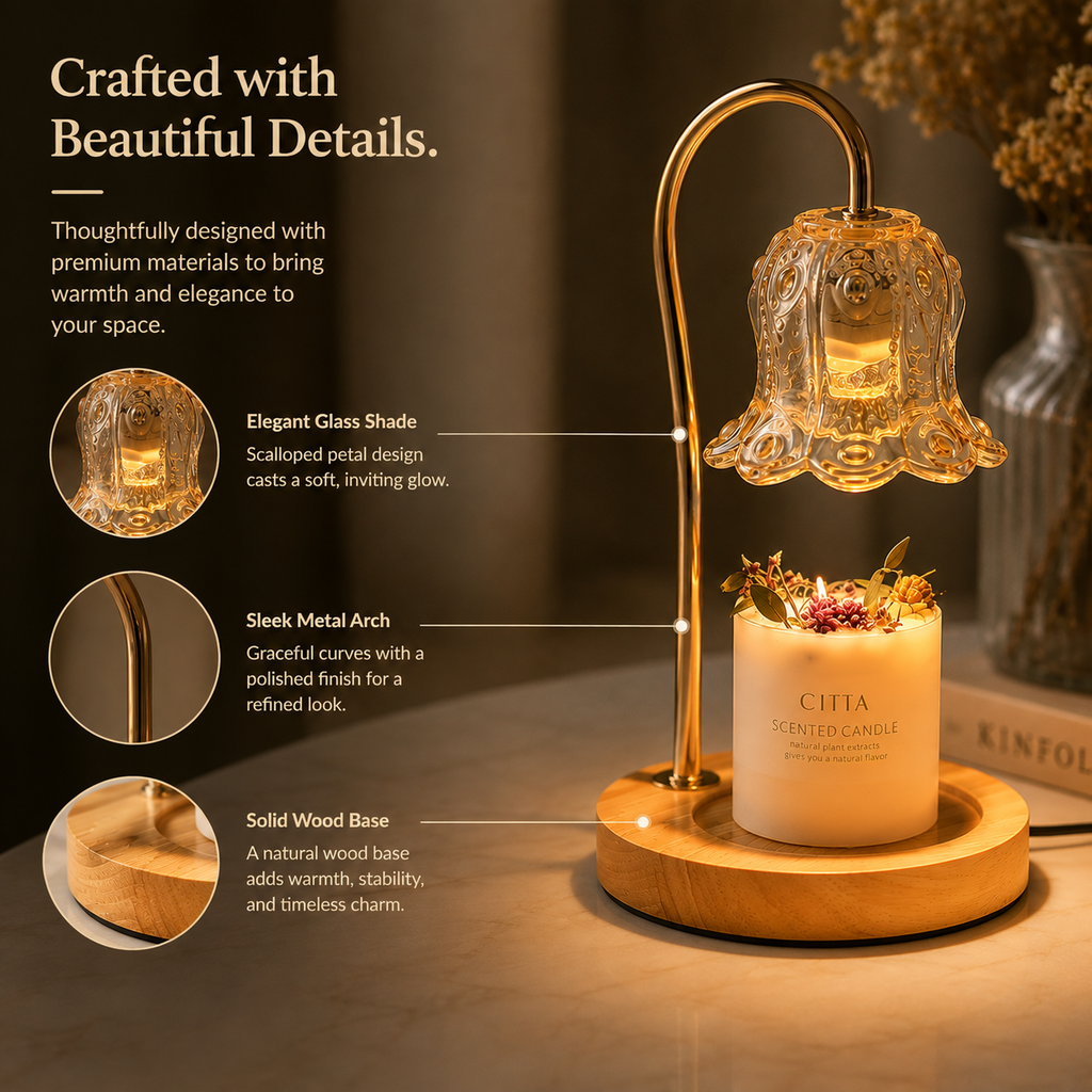 Lily Candle Warmer