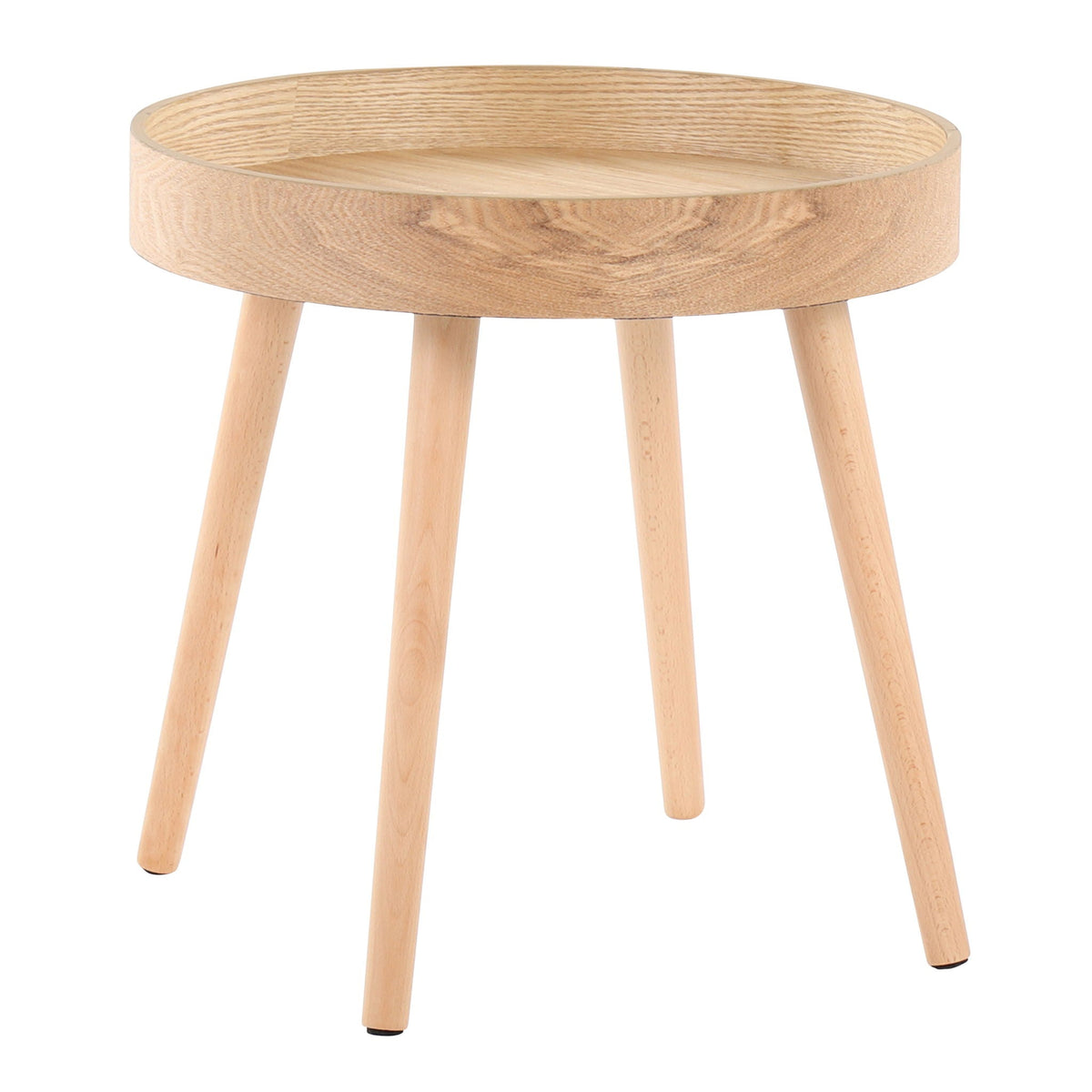 Pebble Wood Side Table Set