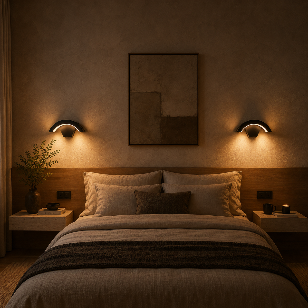Crescent Wall Light