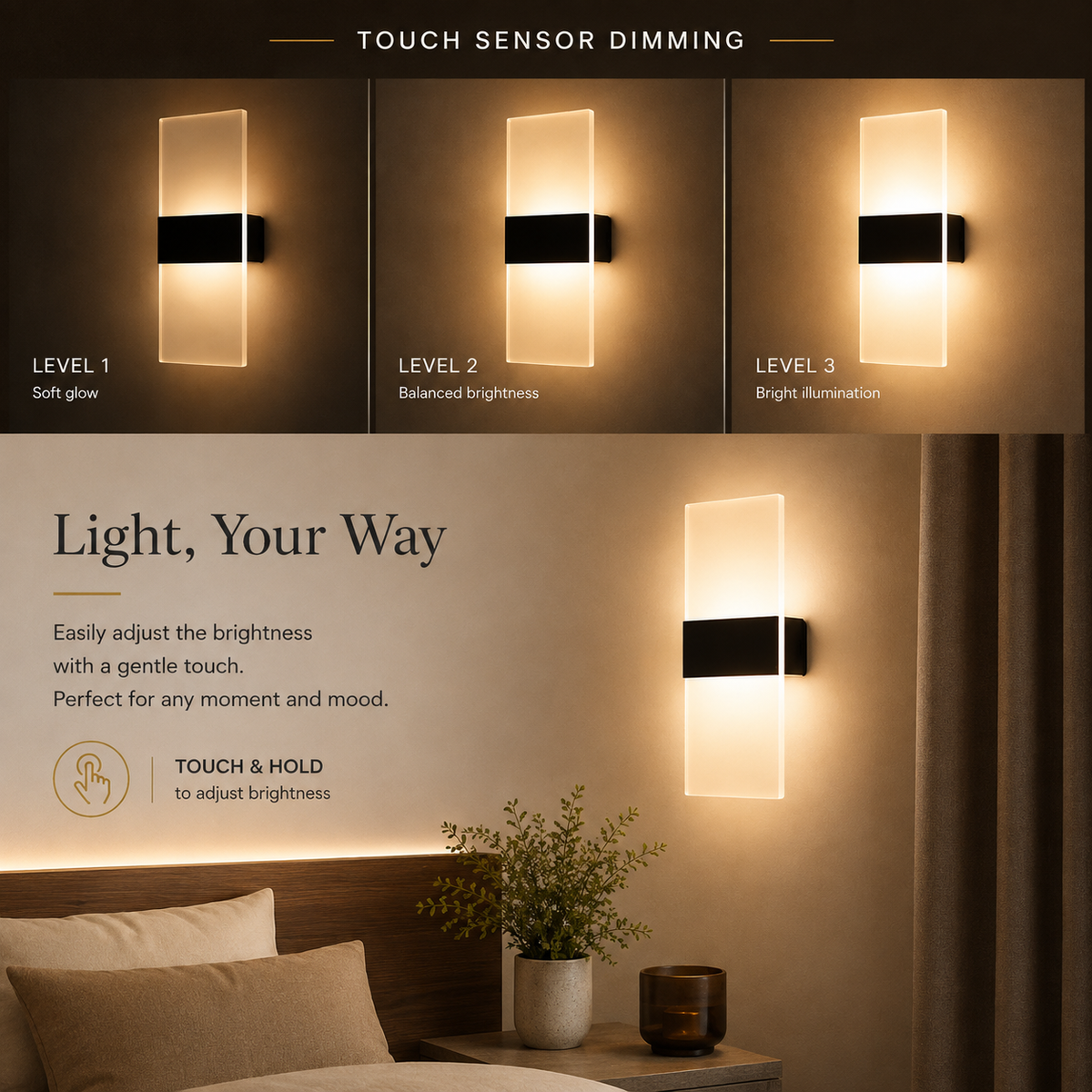 Motion Sensor Sconce